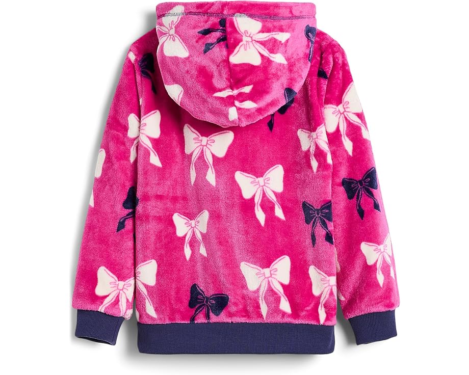 Флисовая куртка Hatley Big Bows с капюшоном на молнии