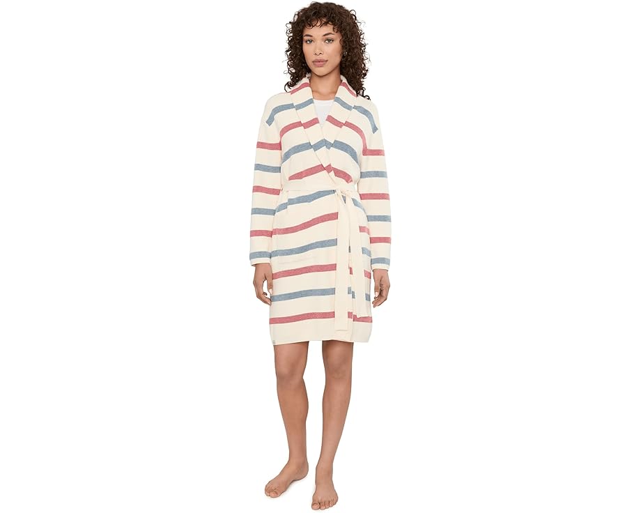 Халат CozyChic Ultra Lite Cotton Striped Robe от Barefoot Dreams
