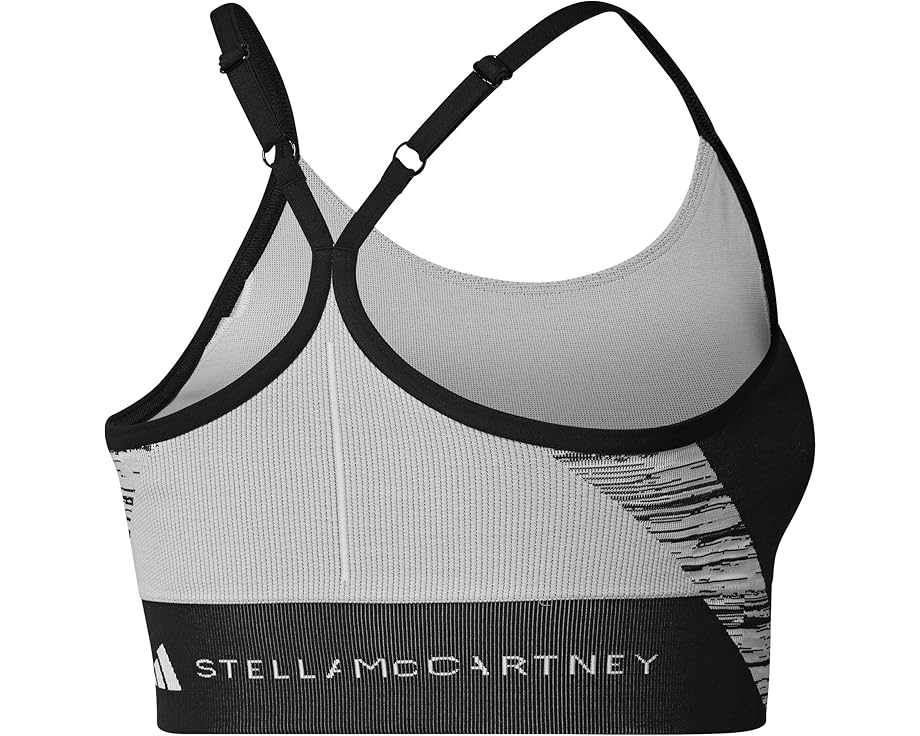 Спортивный бра TrueStrength Seamless Yoga с легкой поддержкой от adidas by Stella McCartney