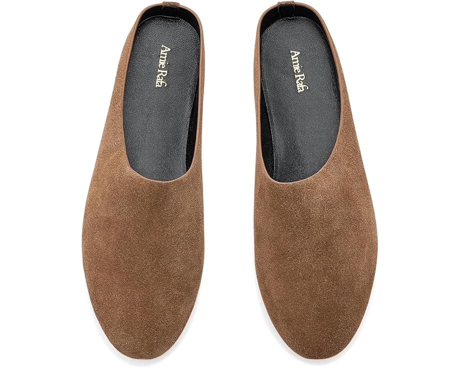 Ами Рафа замшевые мюли Blade Suede с округлым носком