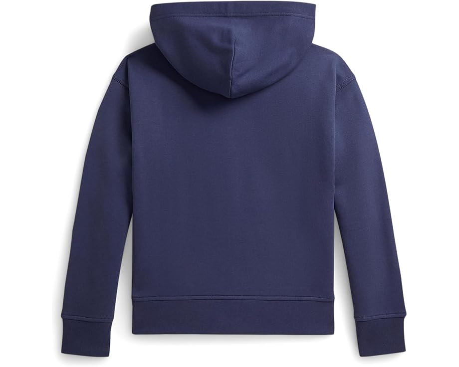 Худи Polo Ralph Lauren Kids Big Fit с логотипом из флиса для детей старшего возраста
