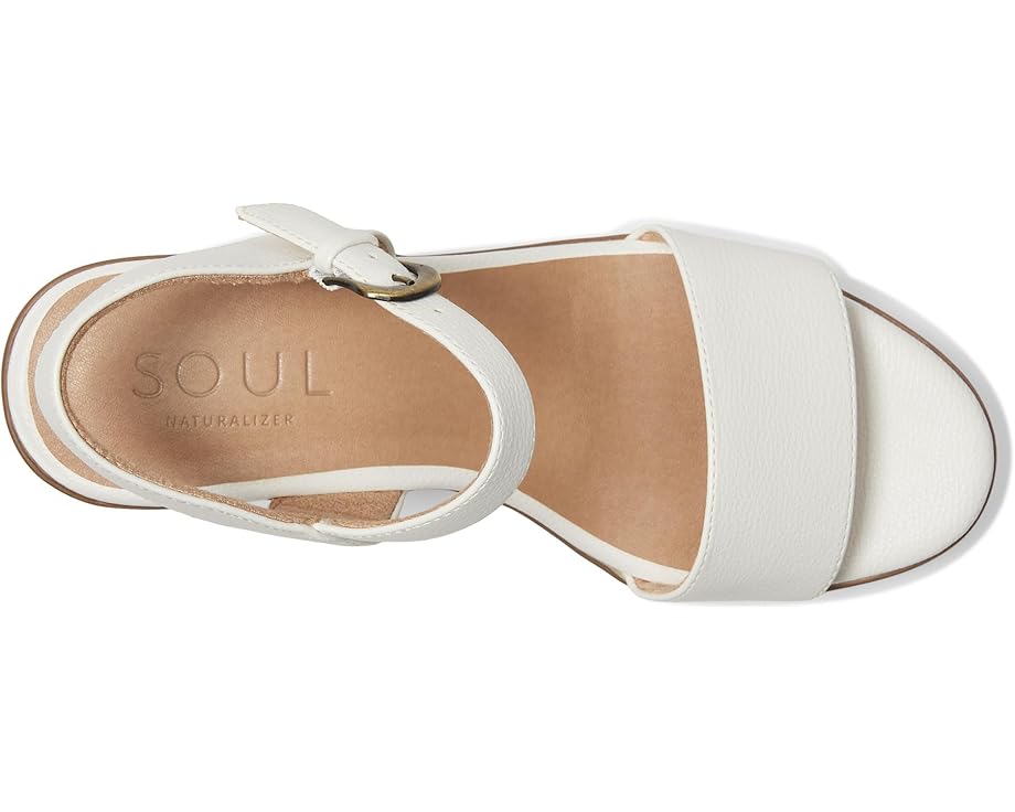 Сандалии SOUL Naturalizer Graciela на танкетке с открытым мыском и технологией ContourFit