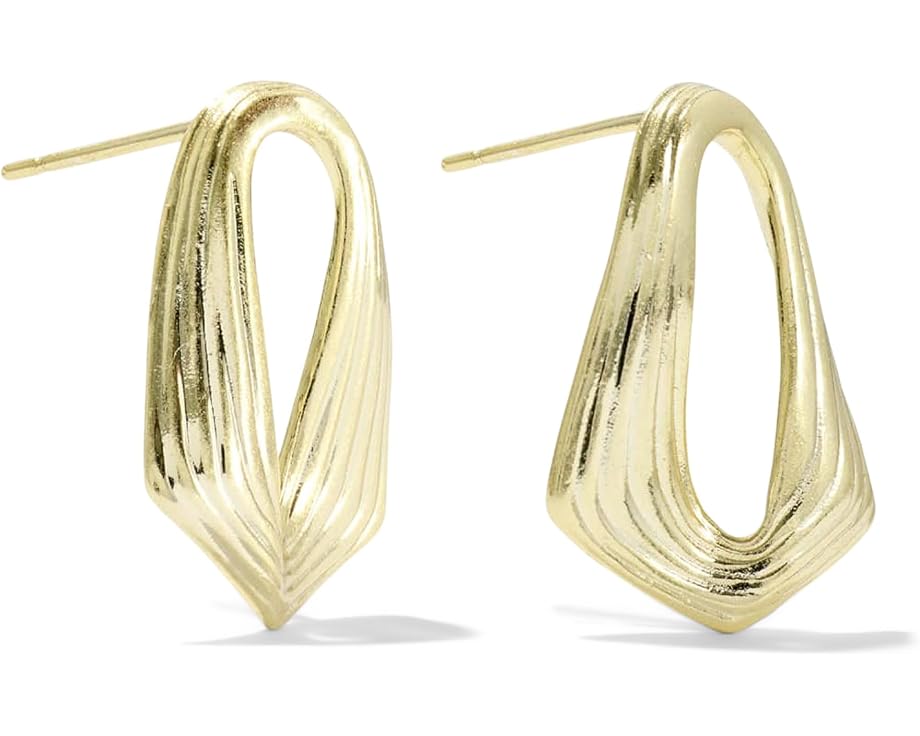 Серьги-гвоздики Kira Stud от Kendra Scott золотистые