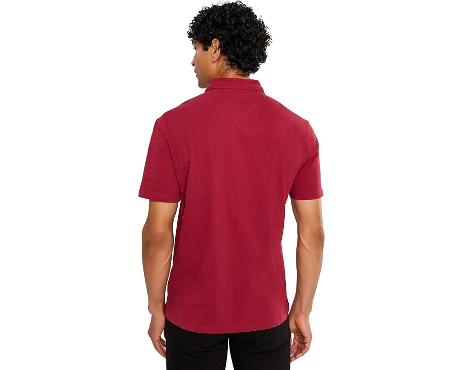 John Varvatos рубашка поло Victor Polo K5787F26 с вышивкой зеленая