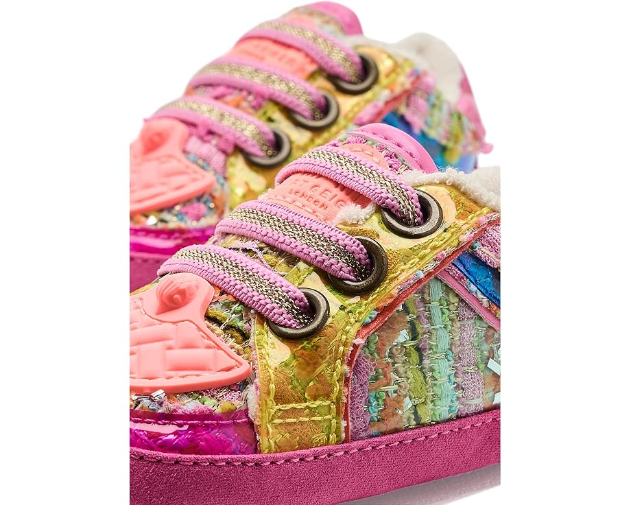 Кеды Kurt Geiger London Kids Baby Southbank Tag с разноцветным декором для малышей