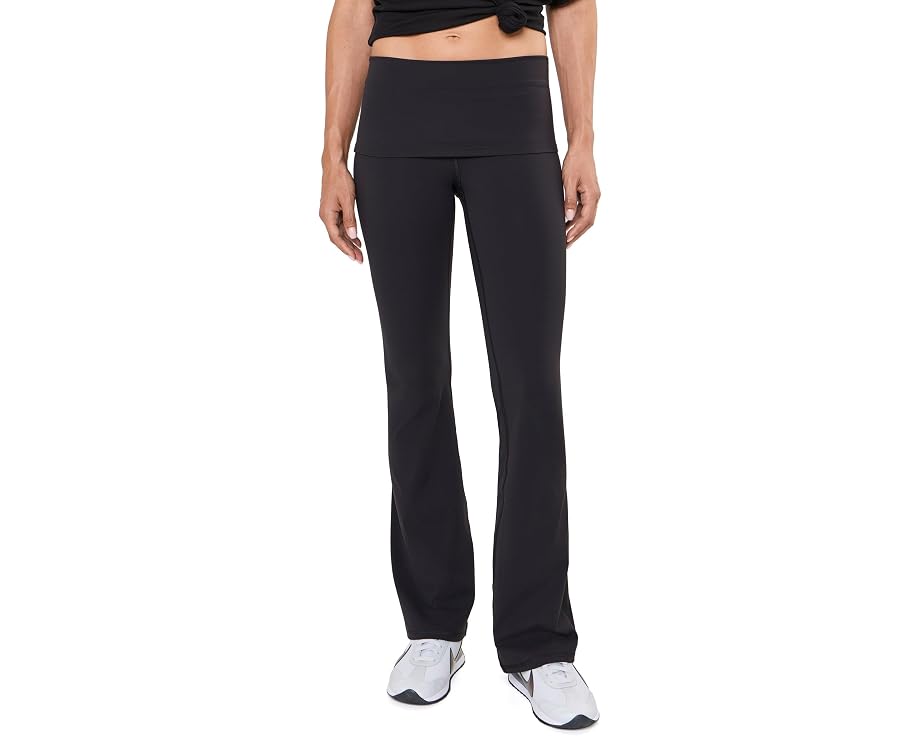 Леггинсы с защипами и расклешенным низом Euphorialift Foldover Flare Leggings от Spiritual Gangster