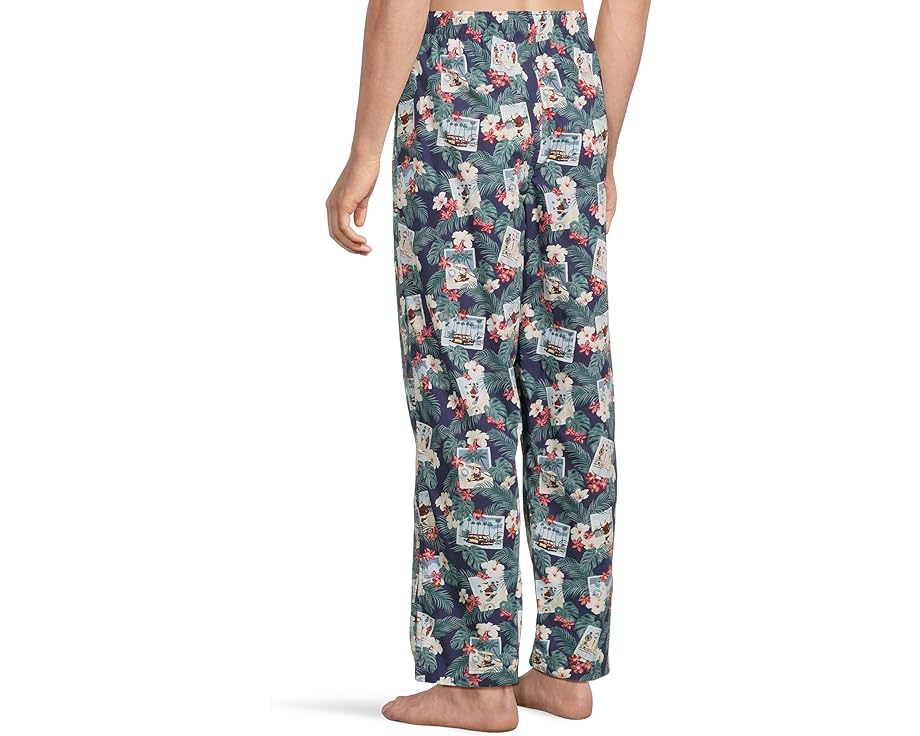 Tommy Bahama пижамные штаны Cotton Woven с принтом Navy Ground Floral