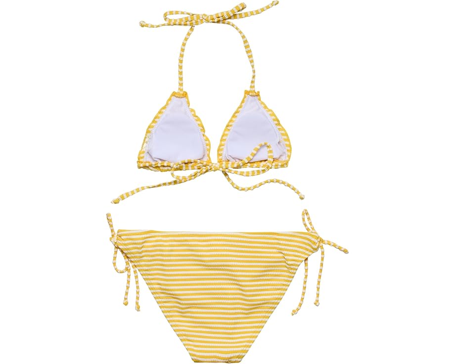 Подростковый бикини-треугольник Snapper Rock Sunshine Stripe для больших детей