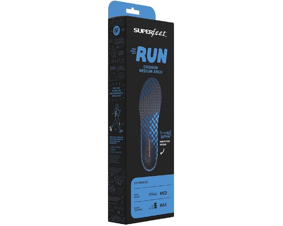 Стельки Superfeet Run Cushion Medium Arch