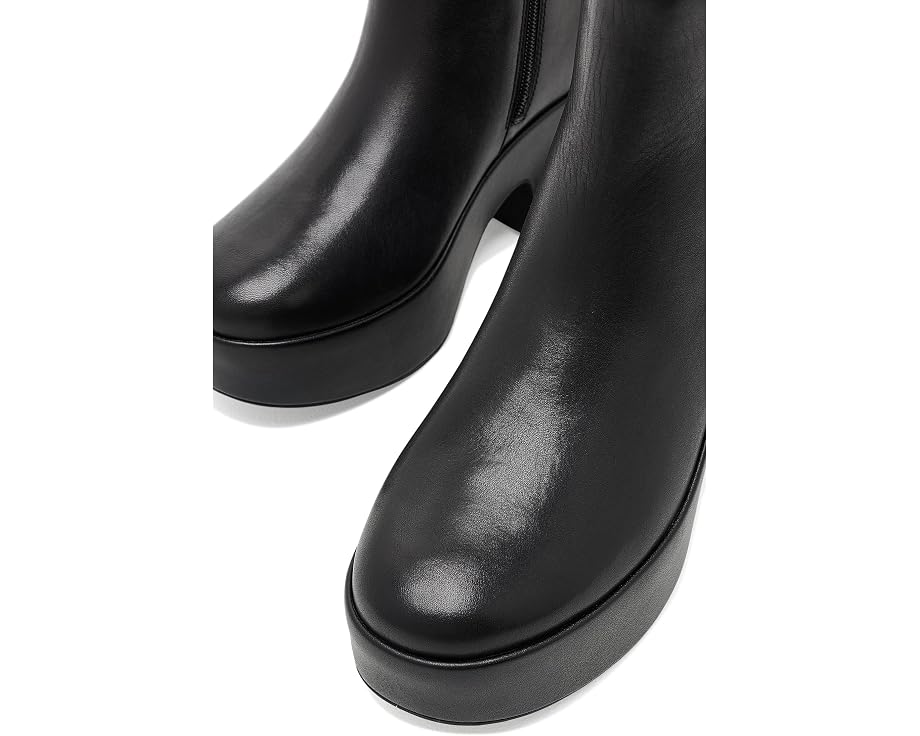 FitFlop кожаные ботинки на каблуке Platforms