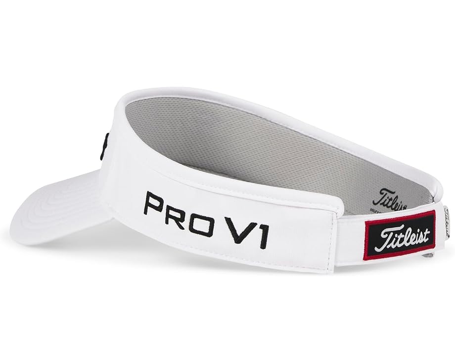 Козырек Titleist Tour Performance Visor бело-черный