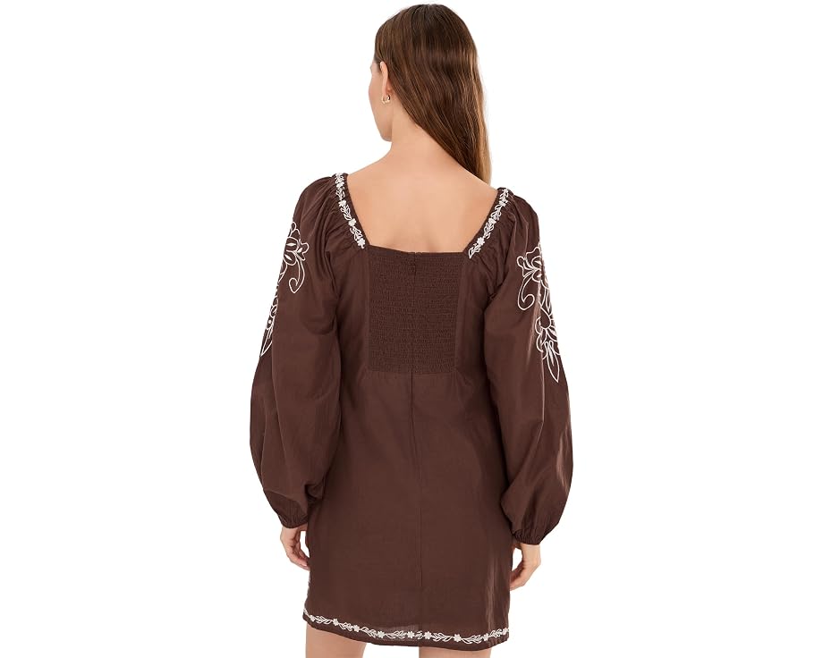 Adrianna Papell Embroidered Dress платье с вышивкой для мероприятий