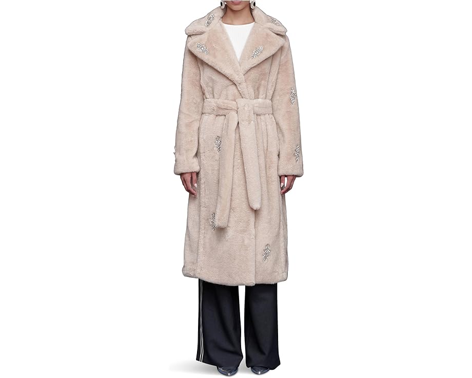 Длинное пальто-халат Maxi Belted Robe Coat от Avec Les Filles с поясом