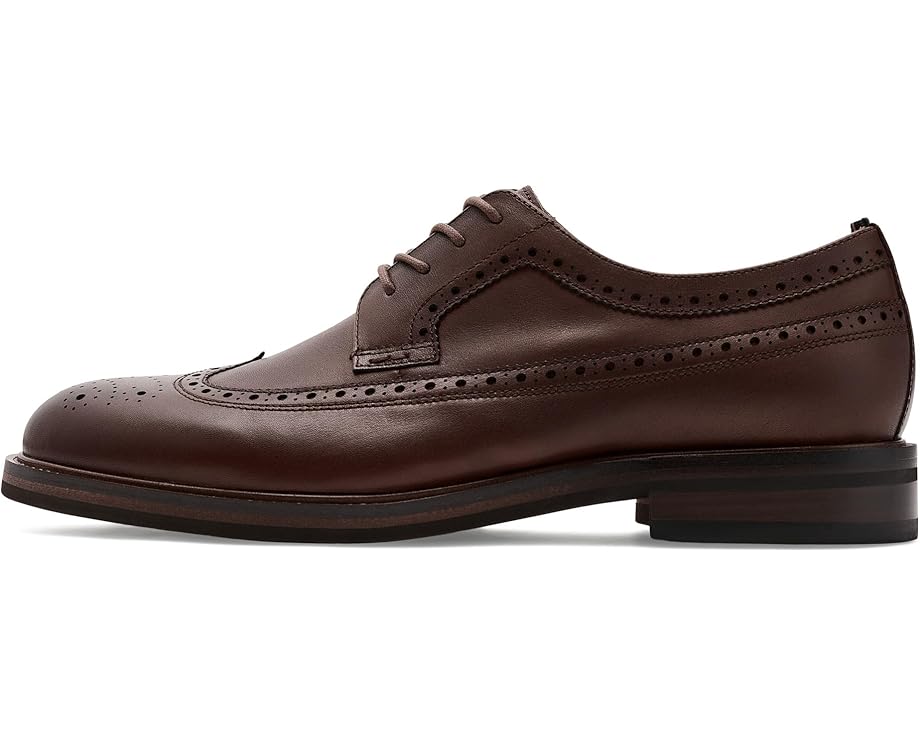 Брукфилд дерби броги Brooks Brothers из коричневой кожи