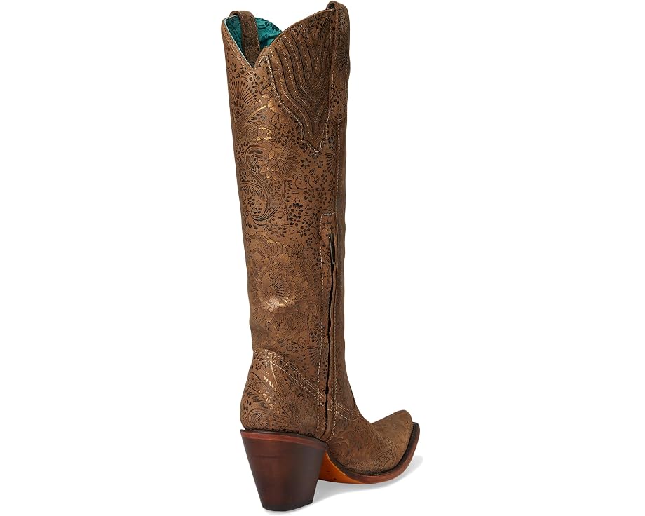 Ковбойские сапоги Corral Boots A4588 с цветочным тиснением