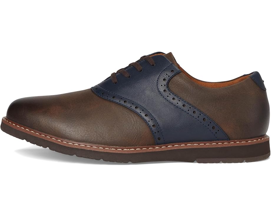 Florsheim Kids мальчиковые оксфорды Vibe Jr с седлом и стелькой из Memory Foam