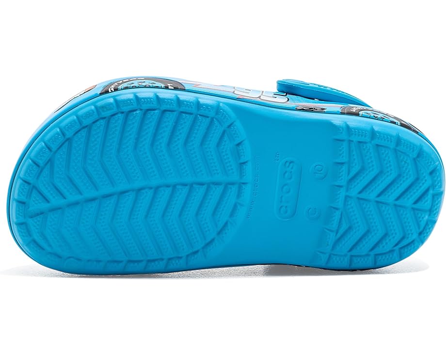Crocs Crocband Cars Молния Маккуин светящиеся клоги для малышей