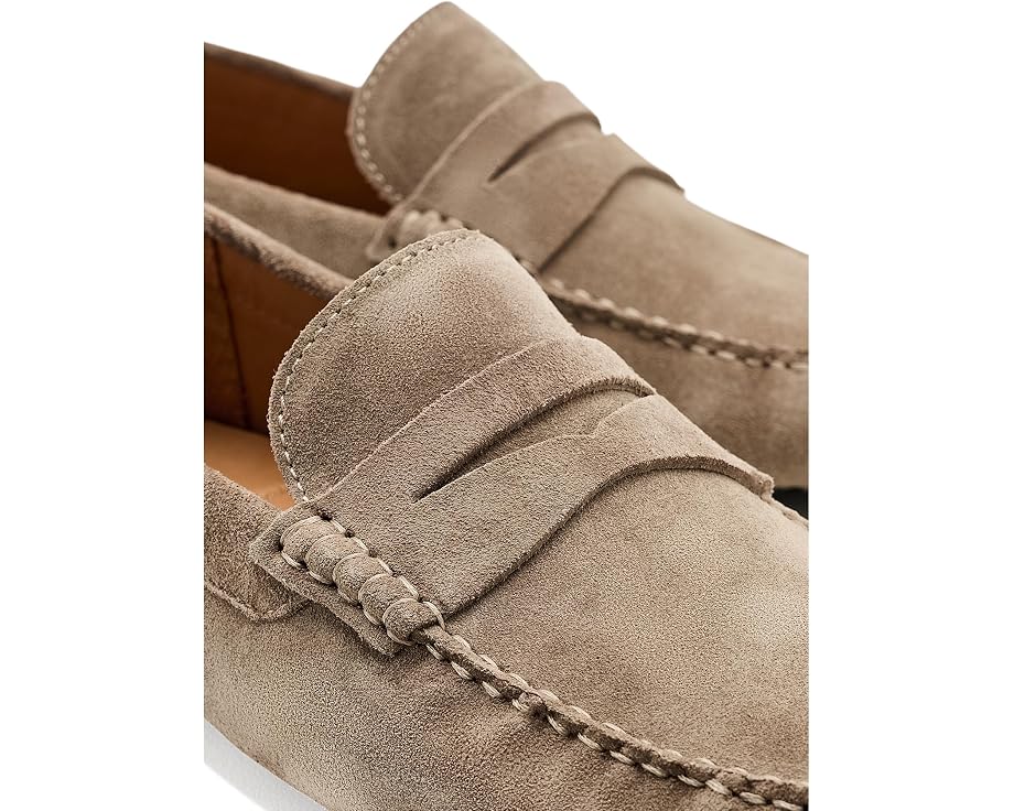 Brooks Brothers лоферы Jefferson из замши