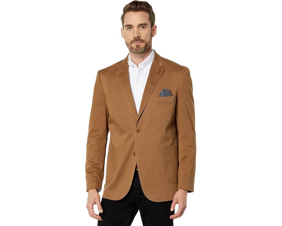 Пиджак Johnston & Murphy Washed Cotton из хлопка