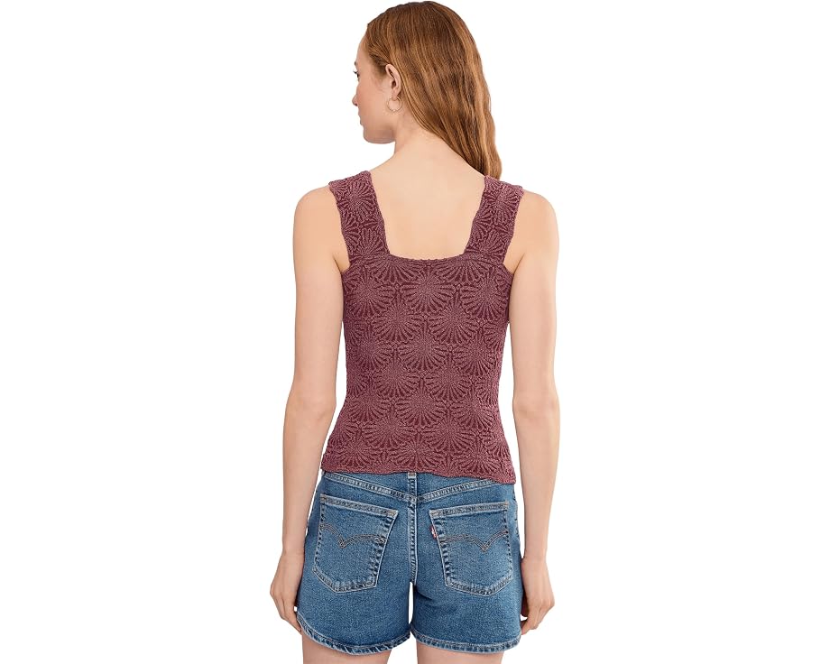 Топ Free People Love Letter Cami с цветочным жаккардом и рюшами