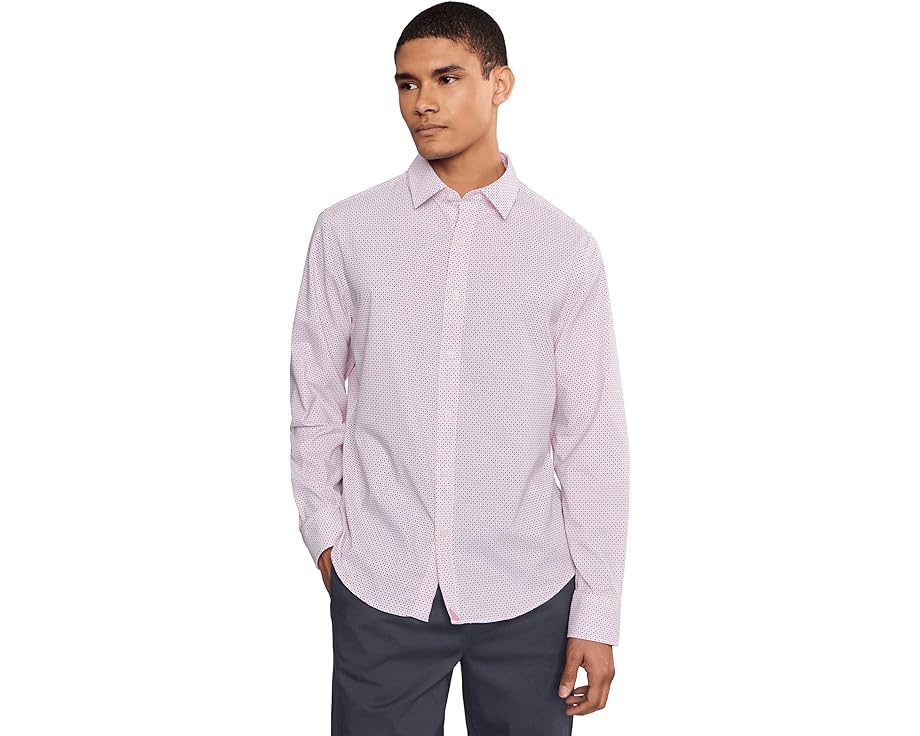 UNTUCKit рубашка Long Sleeve Fairfax Performance Printed с длинным рукавом