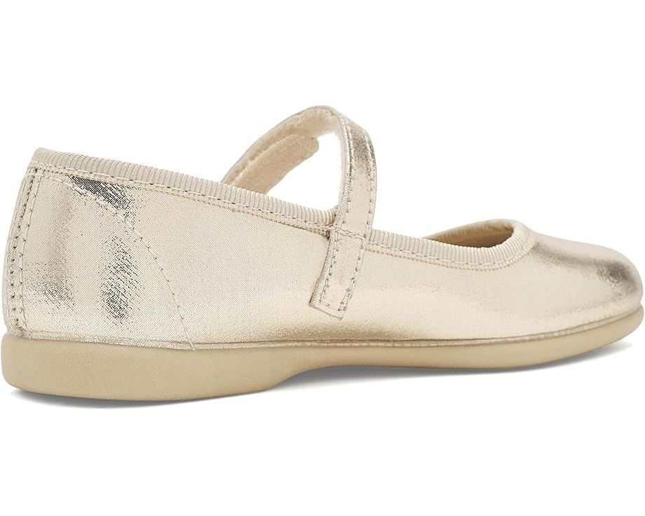 Туфли Childrenchic Mila Mary Jane из серебристой кожи