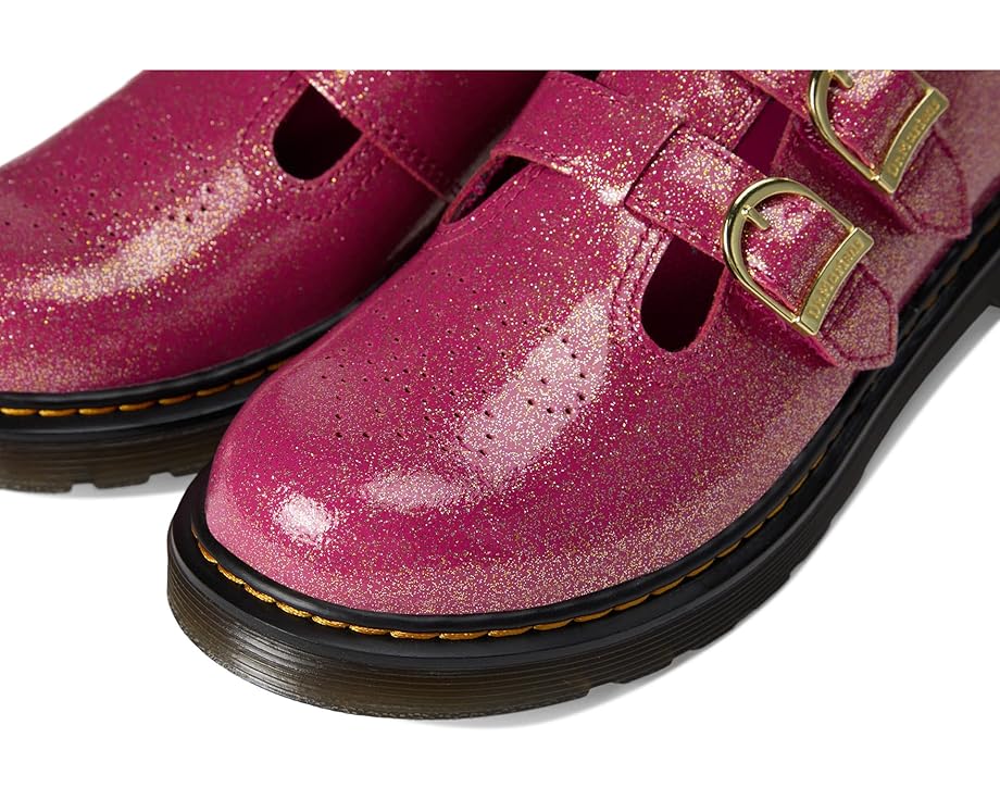 Детские туфли Dr. Martens 8065 T с перфорацией и пряжками