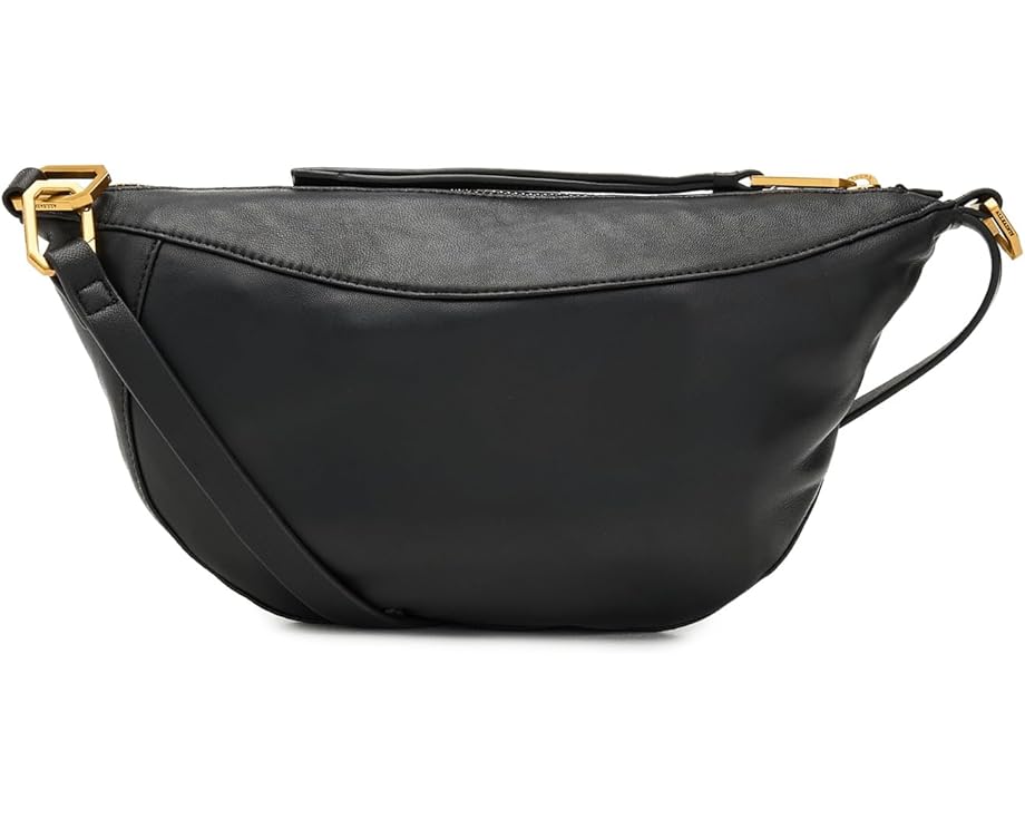 Микро-сумка AllSaints Luna из мягкой кожи с эффектом мягкого силуэта