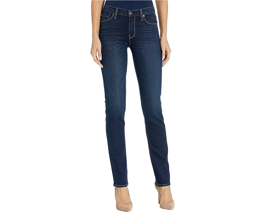 Hudson Jeans джинсы Nico Mid-Rise Straight с посадкой средней высоты