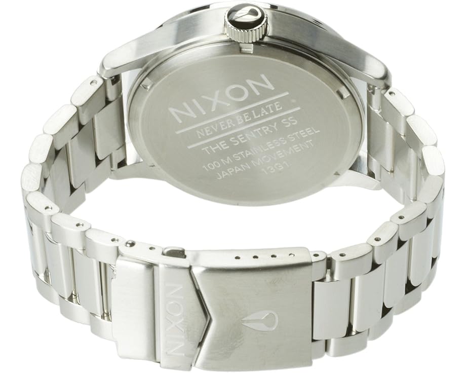 Часы Nixon The Sentry SS из коллекции Blue Sunray со стальным браслетом