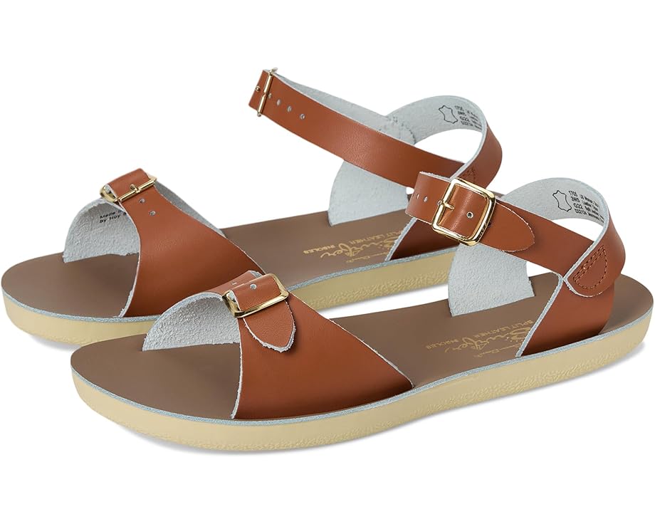 Детские сандалии Salt Water Sandal Sun-San Surfer с водостойкой кожей и латунными пряжками