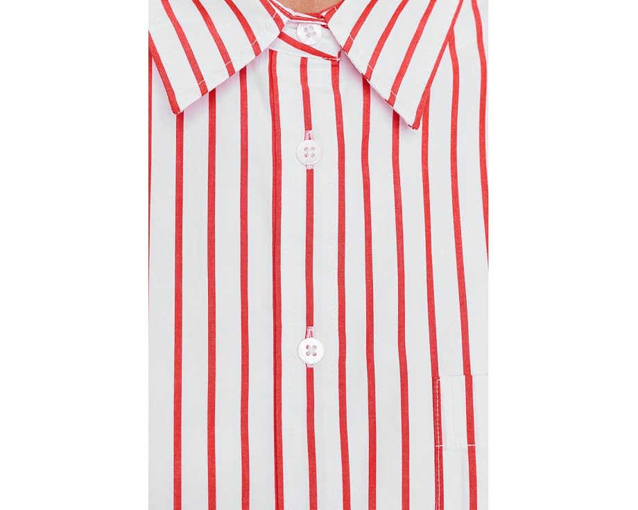 Свободная рубашка Coastal Poplin из органического хлопка от Faherty