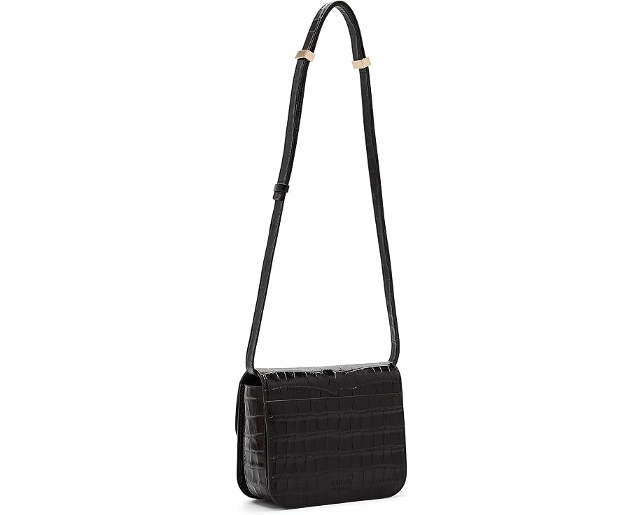 Desi Leather Flap Crossbody