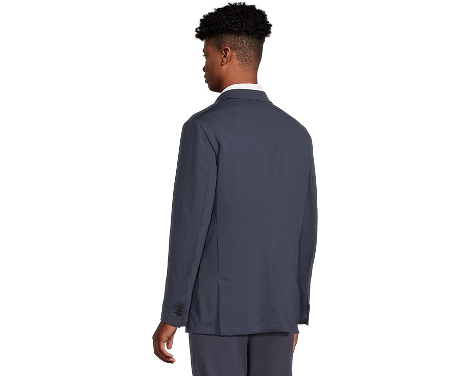 Johnston & Murphy пиджак Xc Flex Solid Knit с карманом для платка