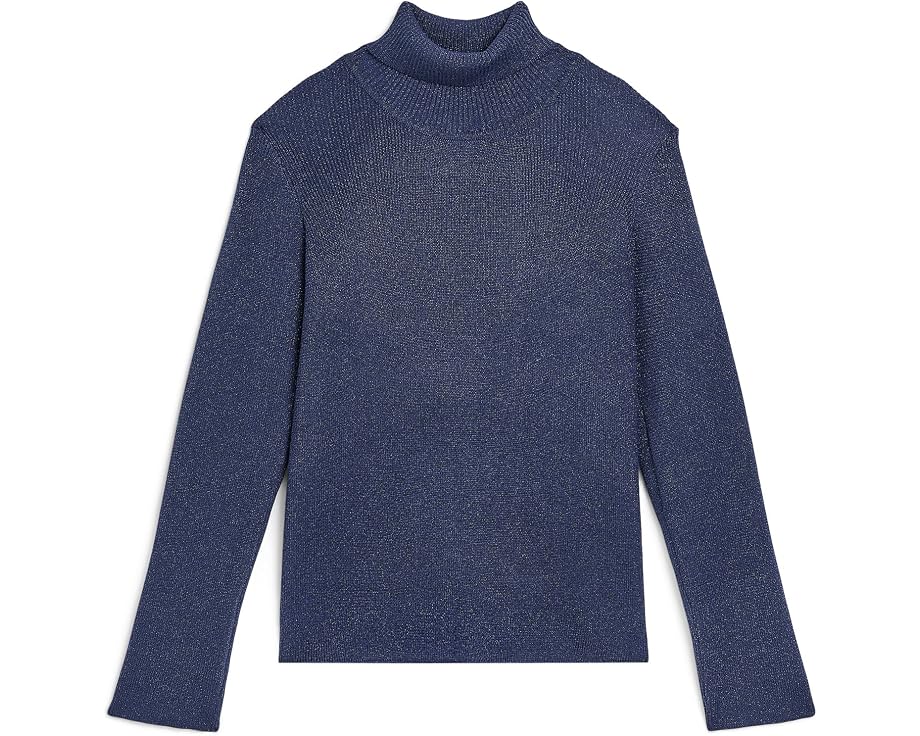 Блестящая водолазка Patriot Blue с пайетками Hatley для детей
