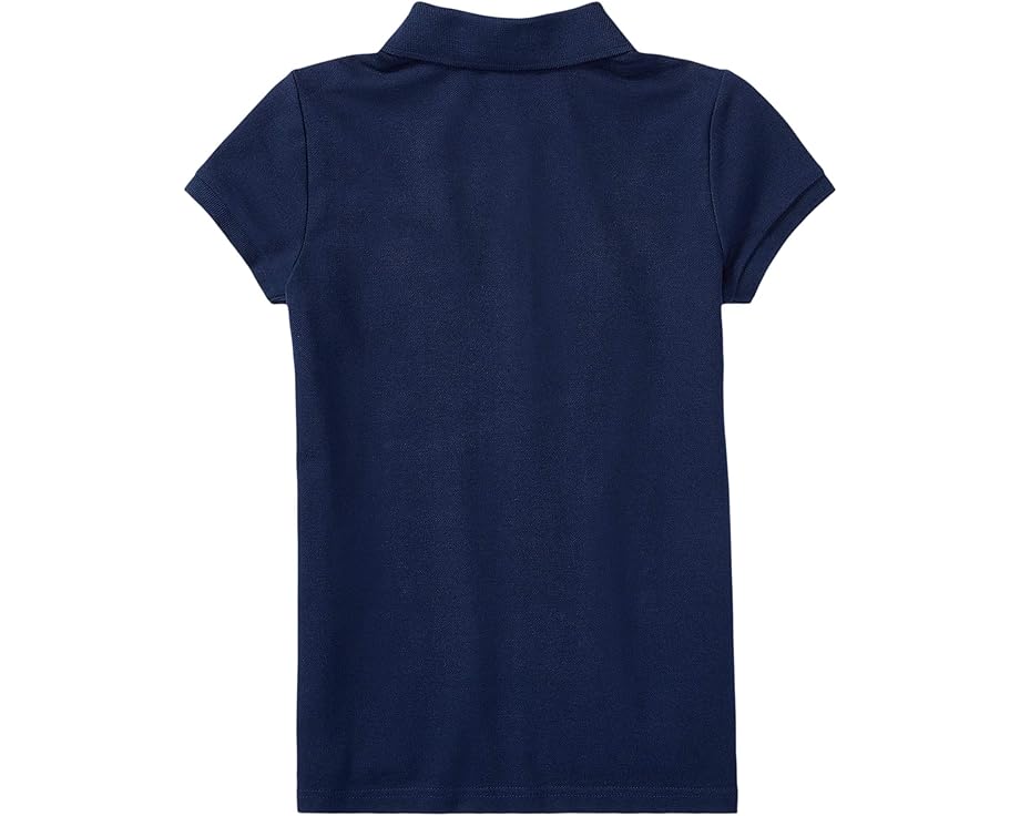 Polo Ralph Lauren Kids Поло с коротким рукавом из сетки для детей постарше