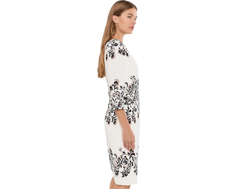 Placement Print Dress