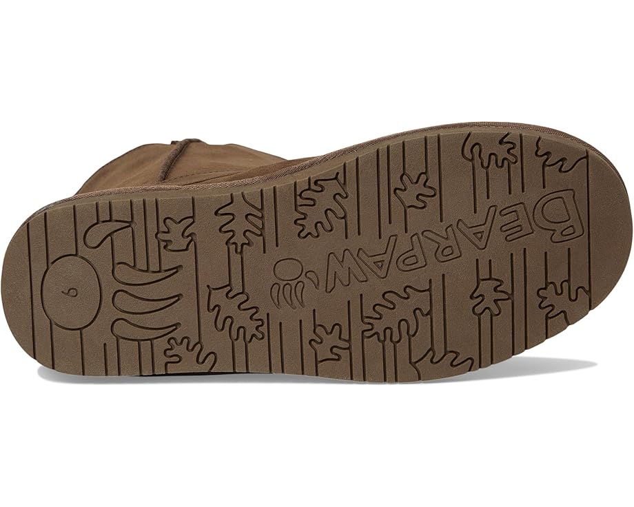 Зимние угги Bearpaw Valerie с подкладкой из овчины и декоративными ремешками