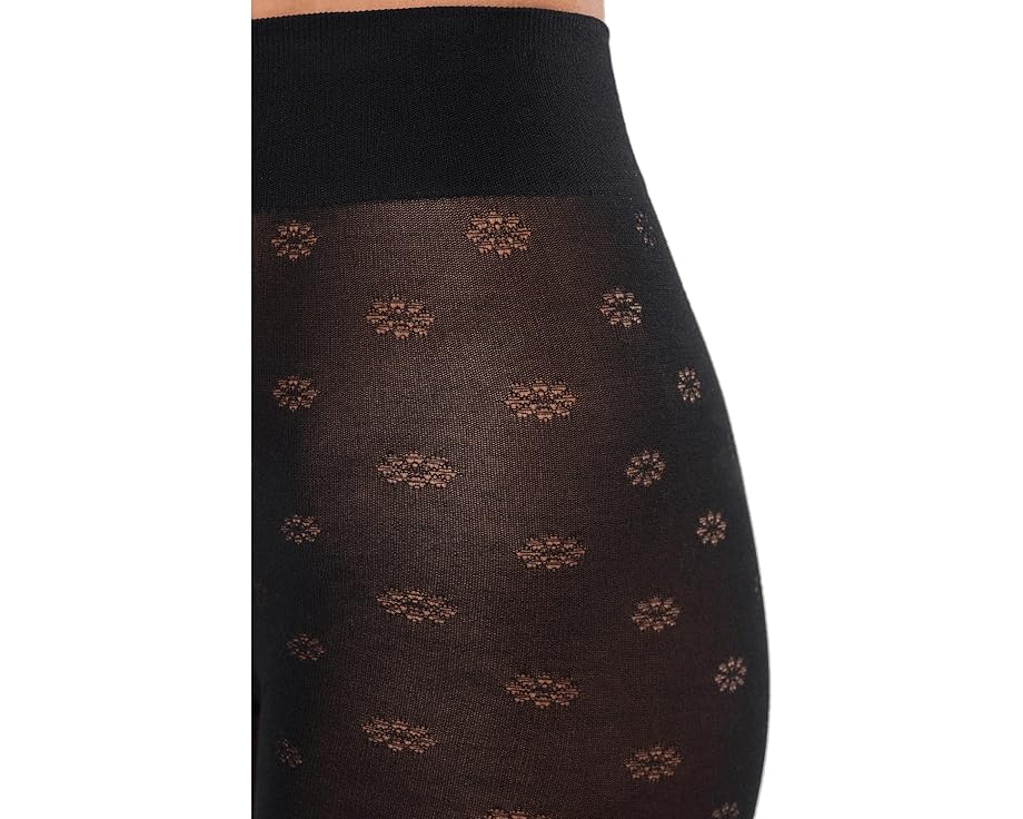 Колготки Wolford Daisy Cotton с цветочным узором и высоким содержанием хлопка