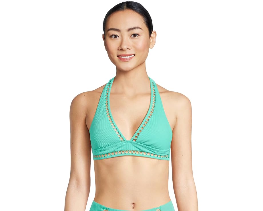 BECCA by Rebecca Virtue Топ Cassidy Halter Modern Edge Rib