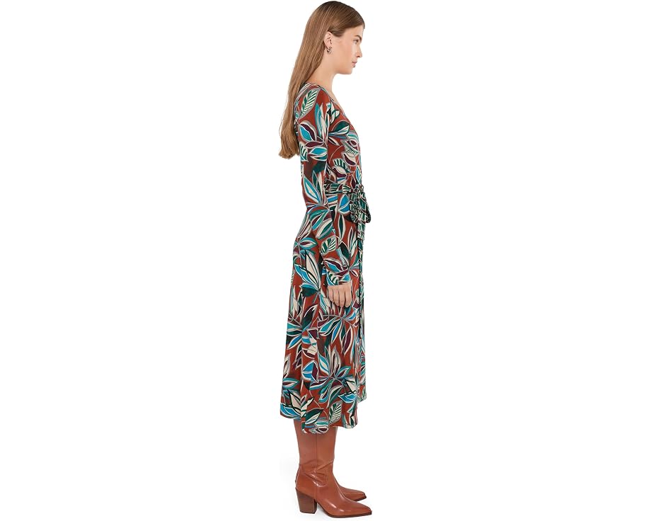 The Janie Favorite Ruched Sleeve Wrap Dress