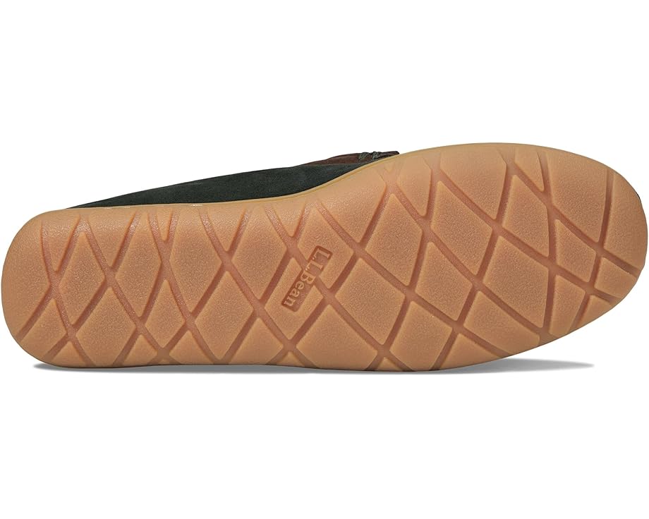 Домашние тапочки L.L.Bean Wicked Good Venetian из замши с меховой подкладкой