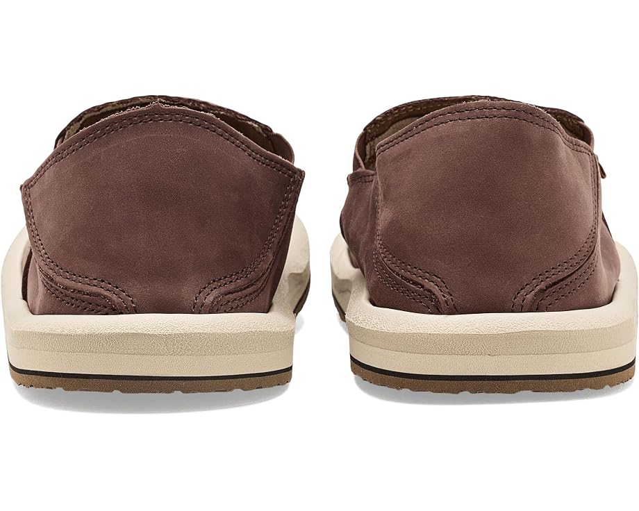 Лоферы Sanuk Donny Novelty Leather с кожаным верхом