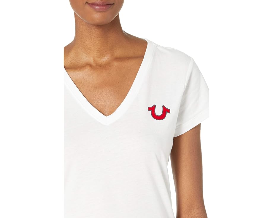 Футболка True Religion Buddha Deep V с глубоким вырезом