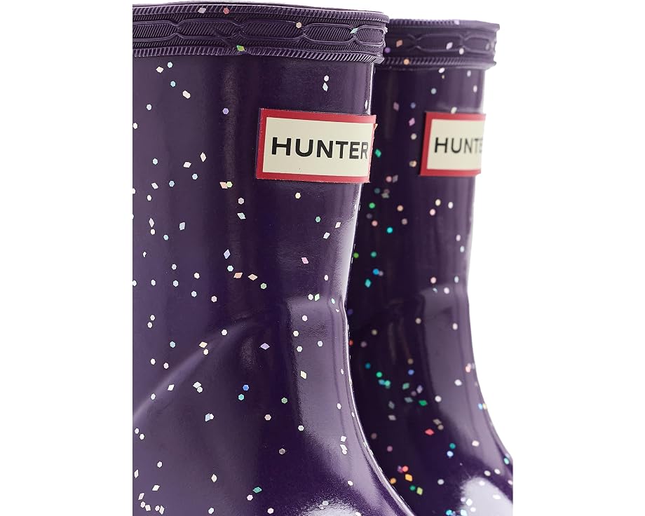 Детские сапоги Hunter First Giant Glitter с блестками