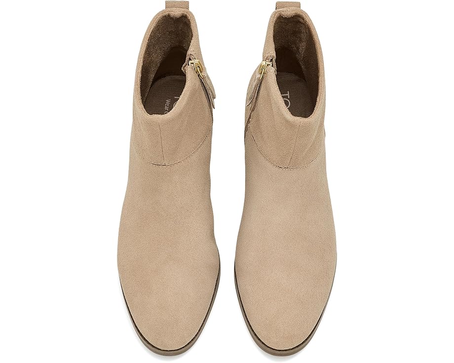 TOMS Elia ботинки на каблуке с молнией