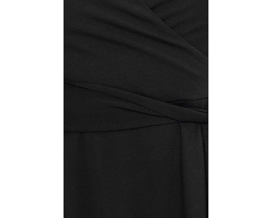 Платье миди Fit & Flare Faux Wrap PACT из органического хлопка