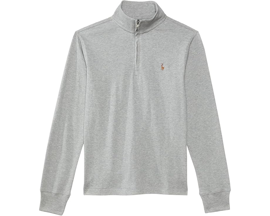 Детский свитшот Cotton Interlock с молнией на четверть от Polo Ralph Lauren