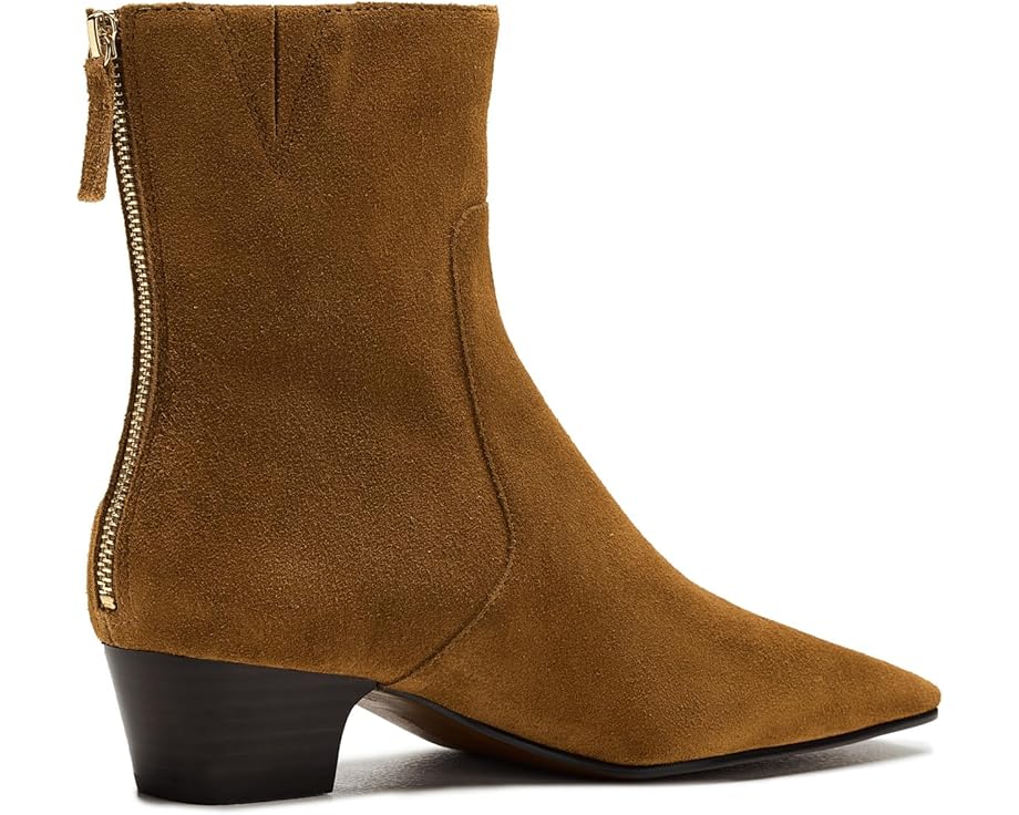 Ботильоны Madewell Laurel из мягкой замши с застежкой-молнией