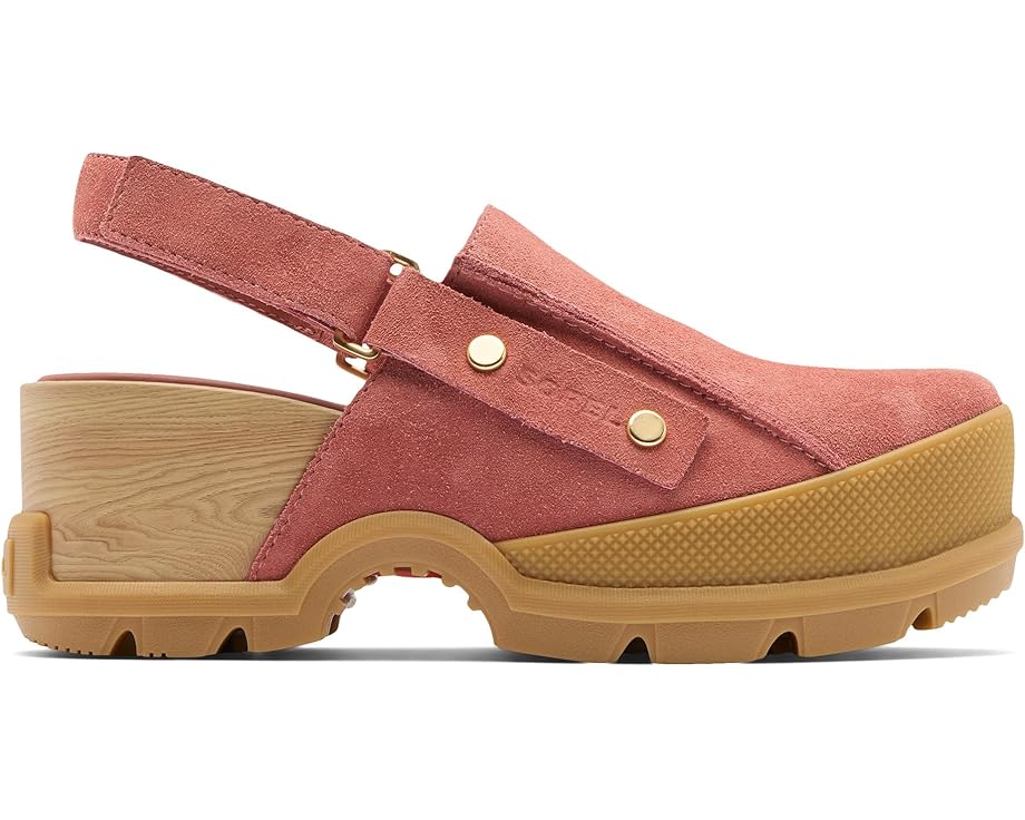 Клоги SOREL Roam’N Clog RBR из гладкой кожи с регулируемой липучкой
